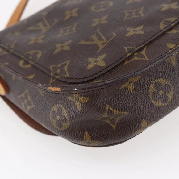LOUIS VUITTON Monogram Saint Cloud MM Shoulder Bag M51243 LV Auth BA6501 - Picture 5 of 16